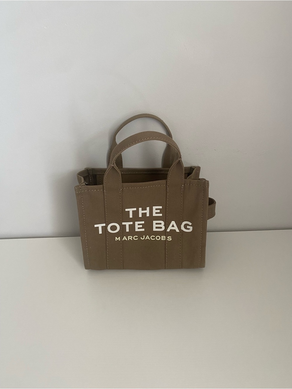 Authentic Marc Jacobs The Mini Tote Bag in Slate Green